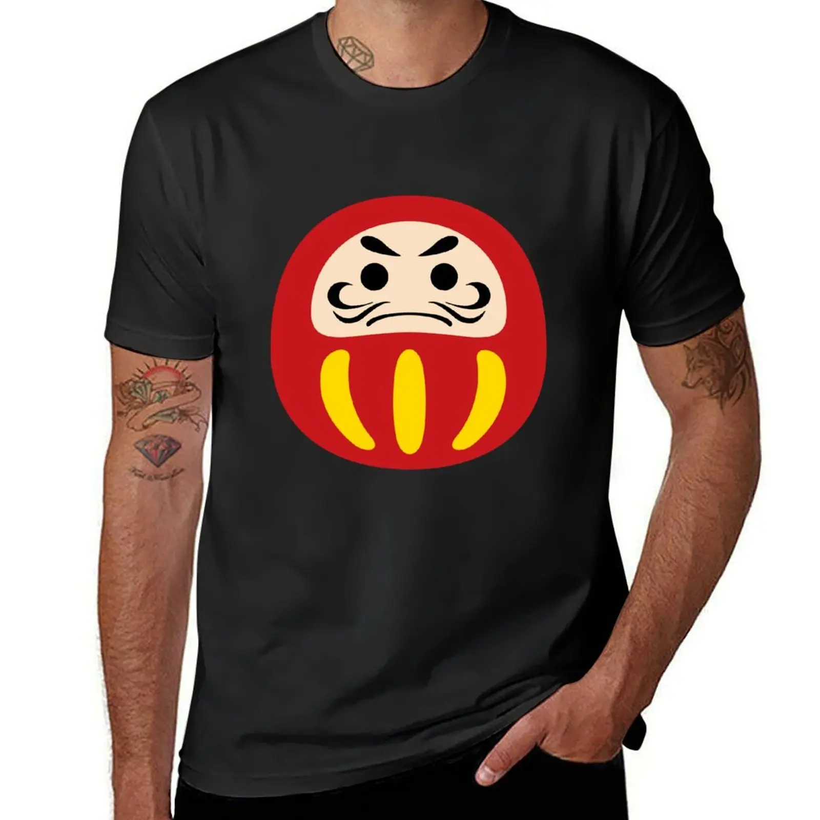 Daruma Bodhidharma T-Shirt graphics customs mens big and tall t shirts