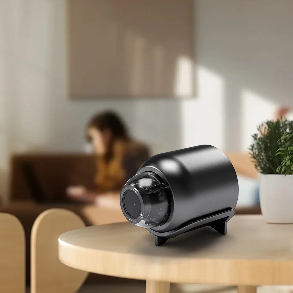 720P/1080P HD Mini IP Camera Wireless WiFi Camera 140° Wide Angle Security Video Camera for Home Security