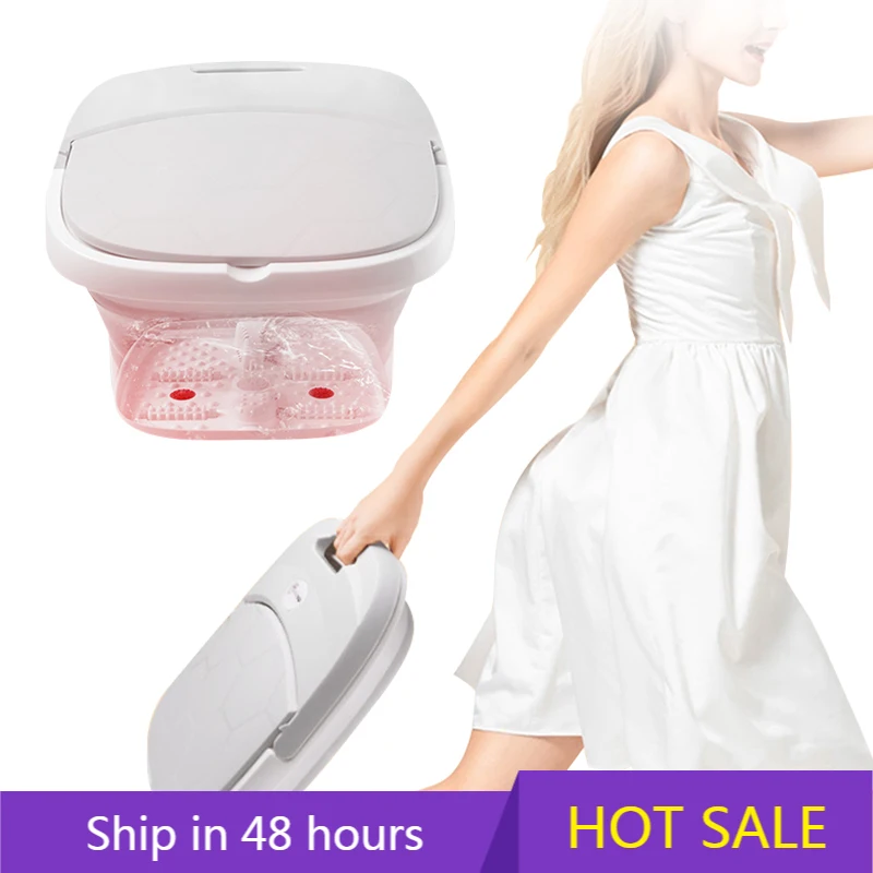 

YTYIN Factory Wholesale Folding Electric Infrared Footbath Tub Massager With Heat Bubbles And Vibration Massage