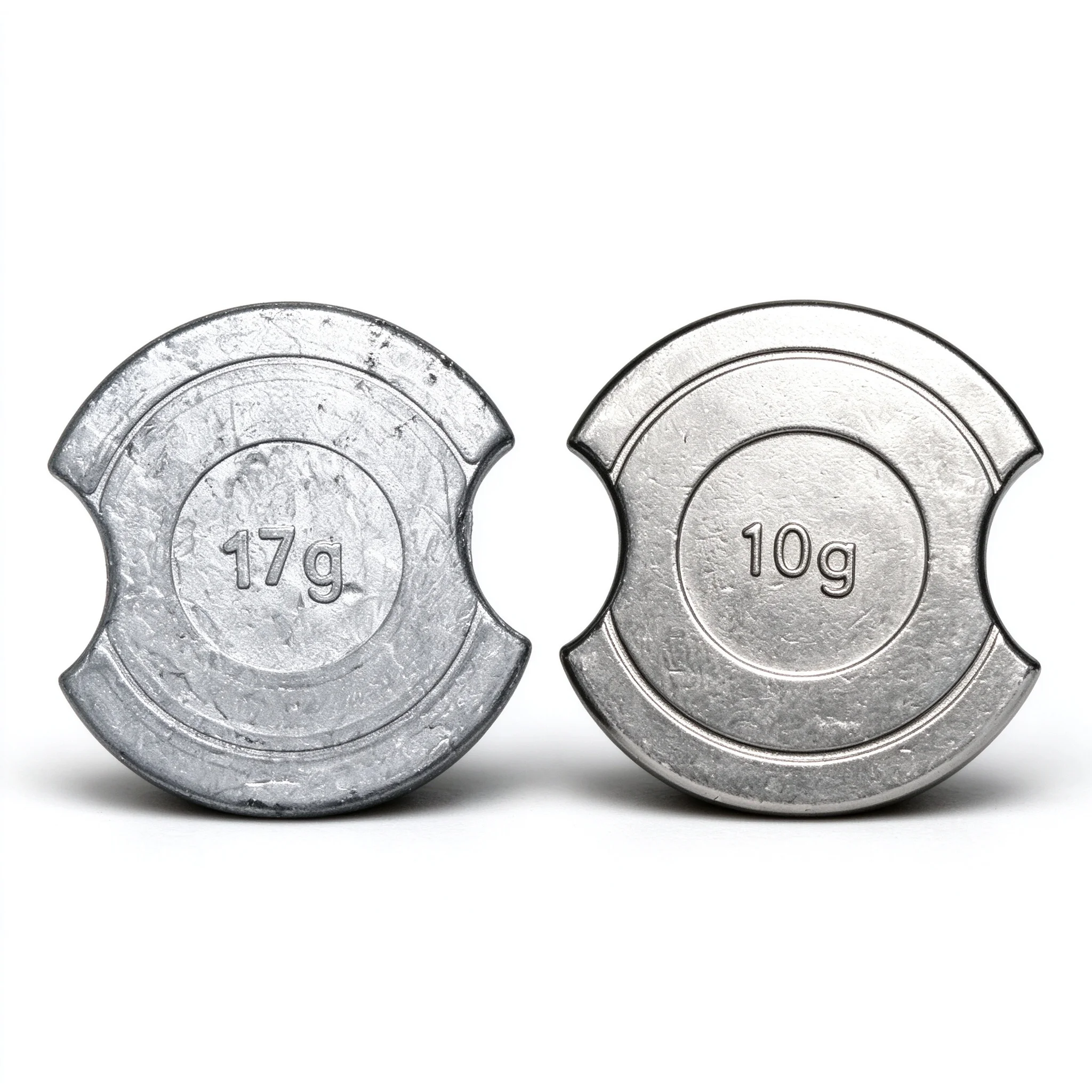 Zinc Alloy Mouse Tuning Weight Block for Logitech G Pro Wireless GPW 1, 10g 17g Metal Counterweight, Easy to Install, Improve