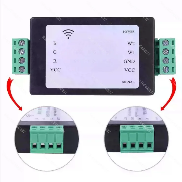 H801 WiFi LED RGB RGBW Strip Controller Smart Home Wireless Dimming Programmable Mobile APP Remote Control