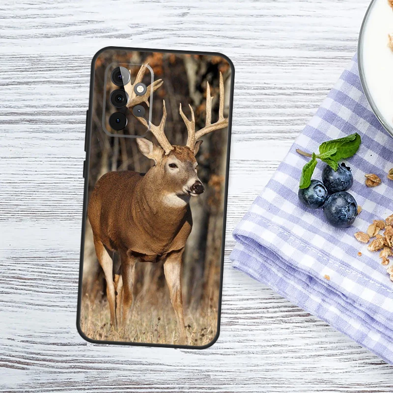 STUNNING DEER Animal Case For Samsung Galaxy A52 A32 A12 A14 A34 A54 A53 A33 A13 A51 A71 A15 A25 A35 A55 Cover