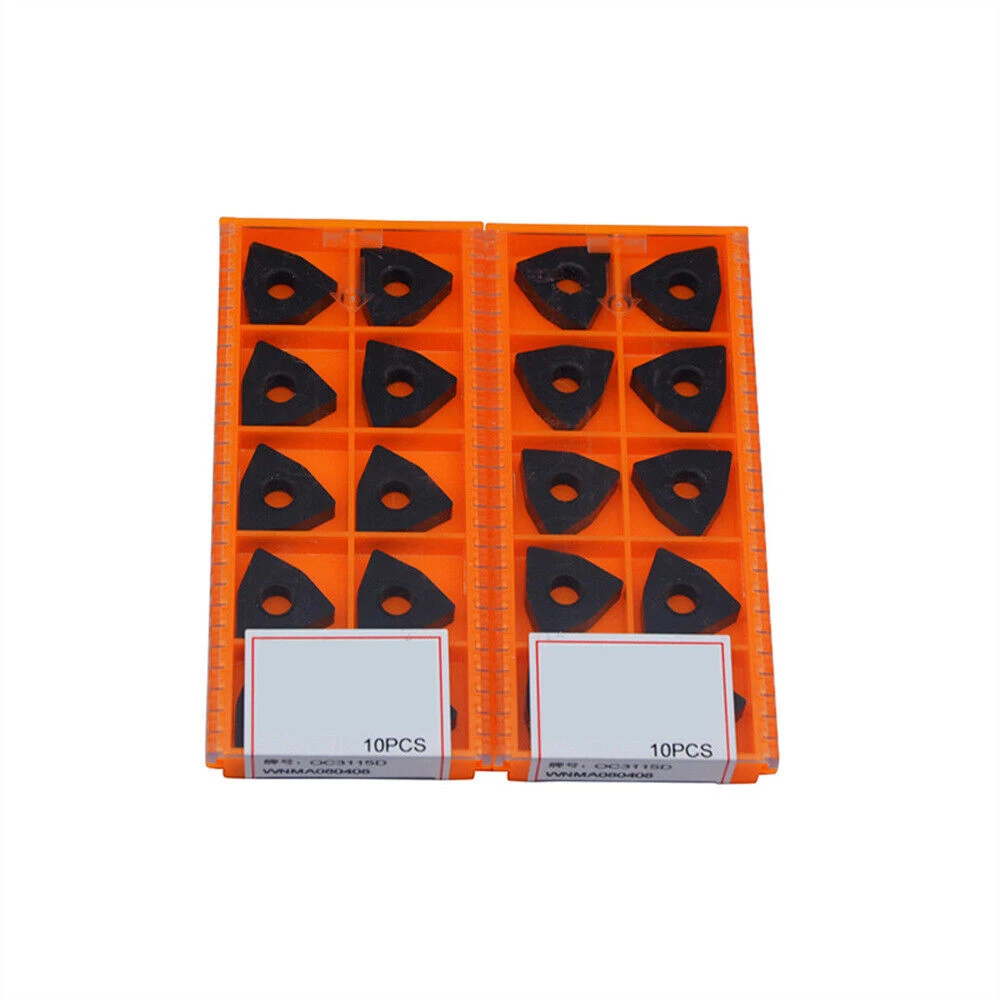 10Pcs CNC carbide Inserts WNMA080408 OC3115D For Steel processing