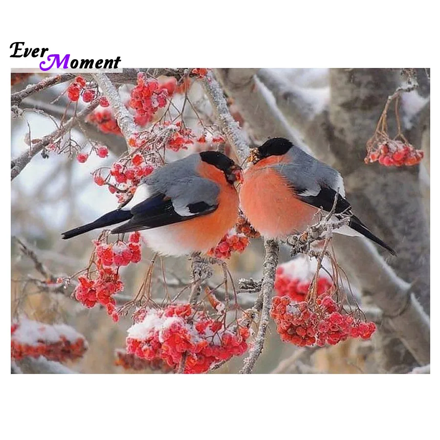 

5D DIY Flowers and Bird Diamond Painting Square Resin Rhinestone pasted Diamond Embroidery Needlework Home Decoration ASF224