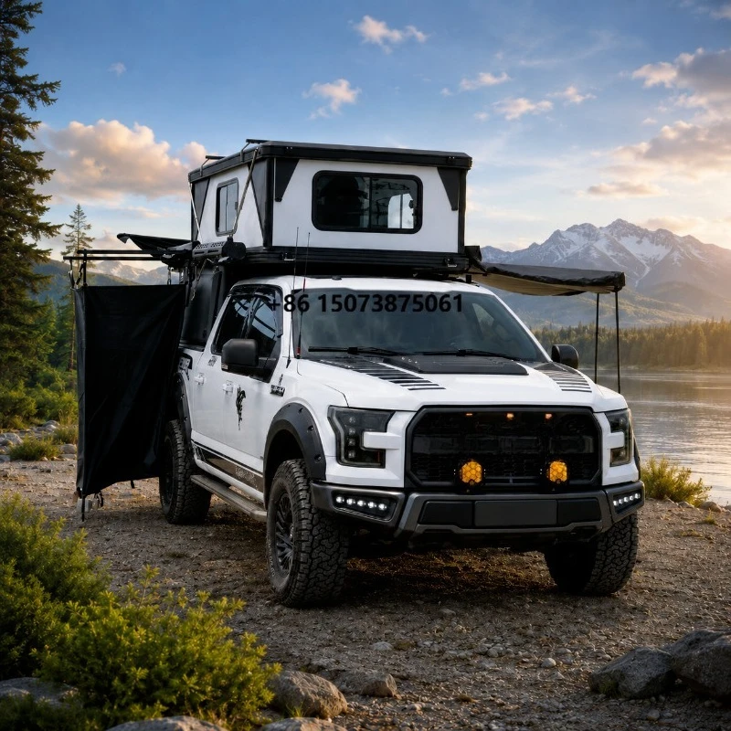 RV Camper Car Roof Tent Pionner High Quality Steel 2/4 Person Waterproof Low Price Fast Shipping Camping for Travel