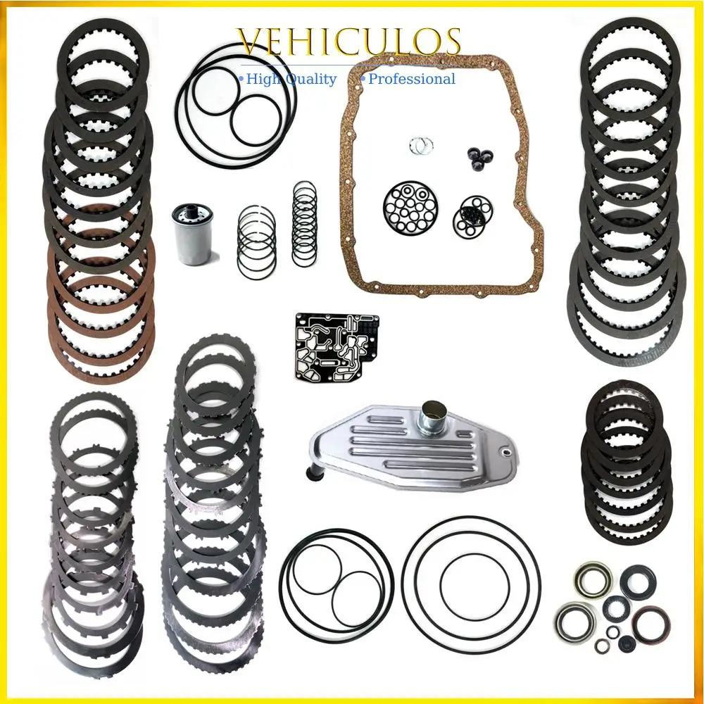 

45RFE 545RFE 65RFE Transmission Master Rebuild Kit With 4WD Filter Friction Steel For JEEP DODGE CHRYSLER ASPEN TX4 RAIDER RAM