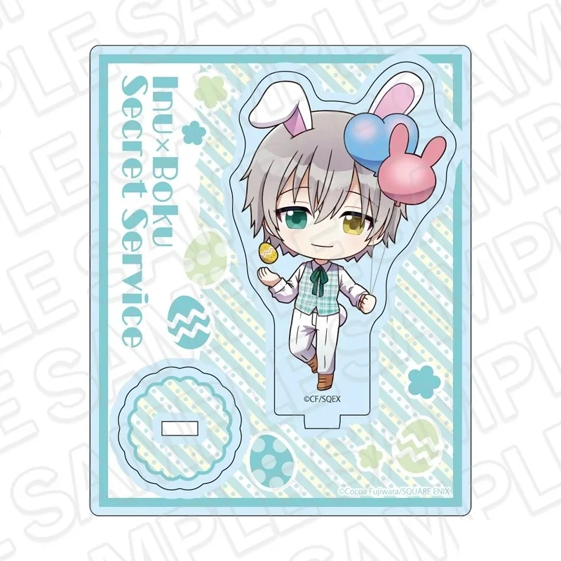 High Pixel Hot 10CM Anime Inu x Boku SS Model Action Figure Peripheral Collection Acrylic Stand Model Decorations Gifts Keychain