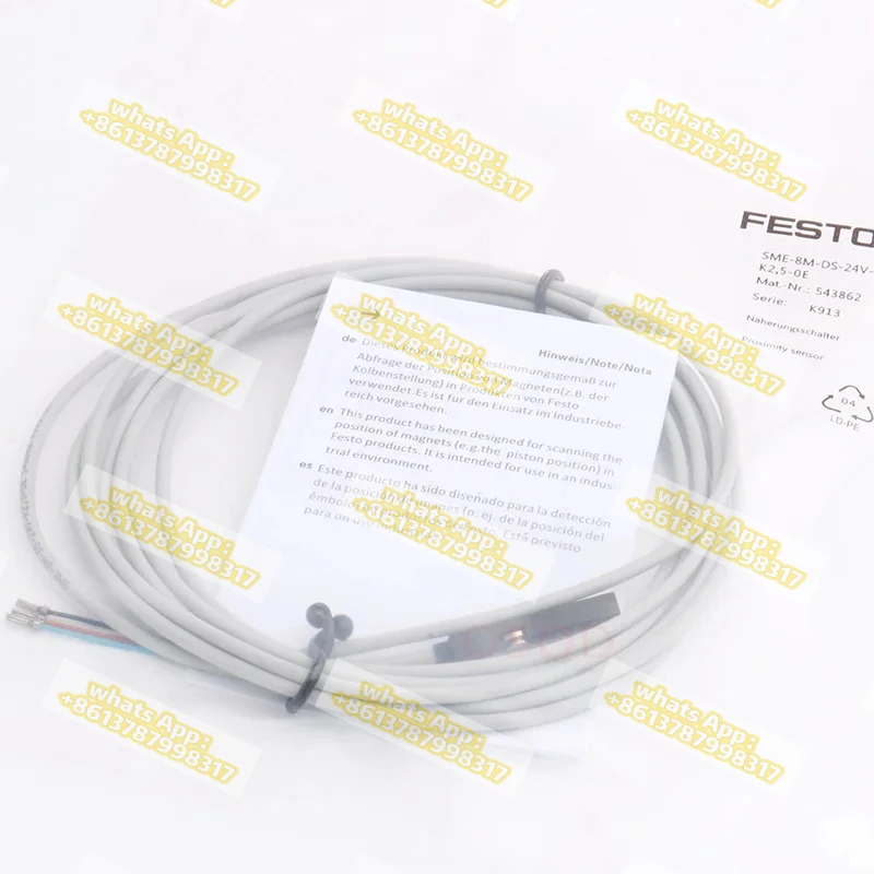 proximity switch SME-8-K-LED-24 150855 ZS-KL 171169 150857 SME-8M-DS-24V-K-2,5-OE 543862 SME-8M-ZS-24V-K-2,5-OE 543872