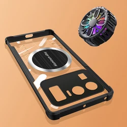 For Xiaomi mi 11 Ultra Graphene Vent Hole Case For Xiaomi 11Ultra Heat Dissipation Breathable + Radiator For Xiaomi Mi11 Pro 11T