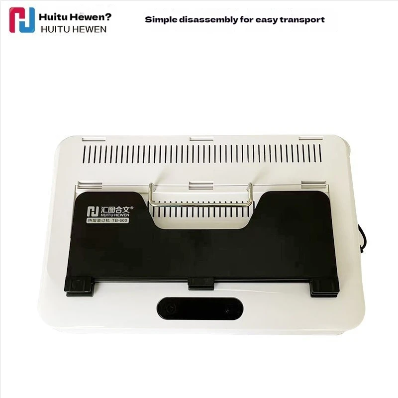 Automatic Gluing Binding Machine Thermal Melt Binding Machine For Documents Contract A4 Papers Envelope 60mm Office Supplies