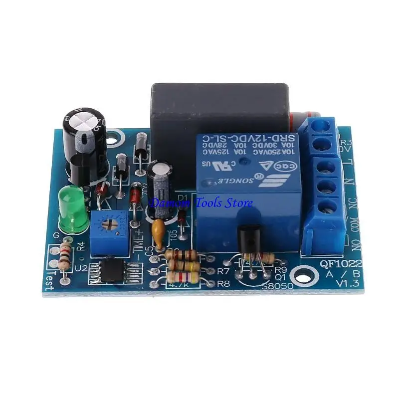57BE AC 220V Adjustable Timer Delay Switch Turn On/Off for Time Module
