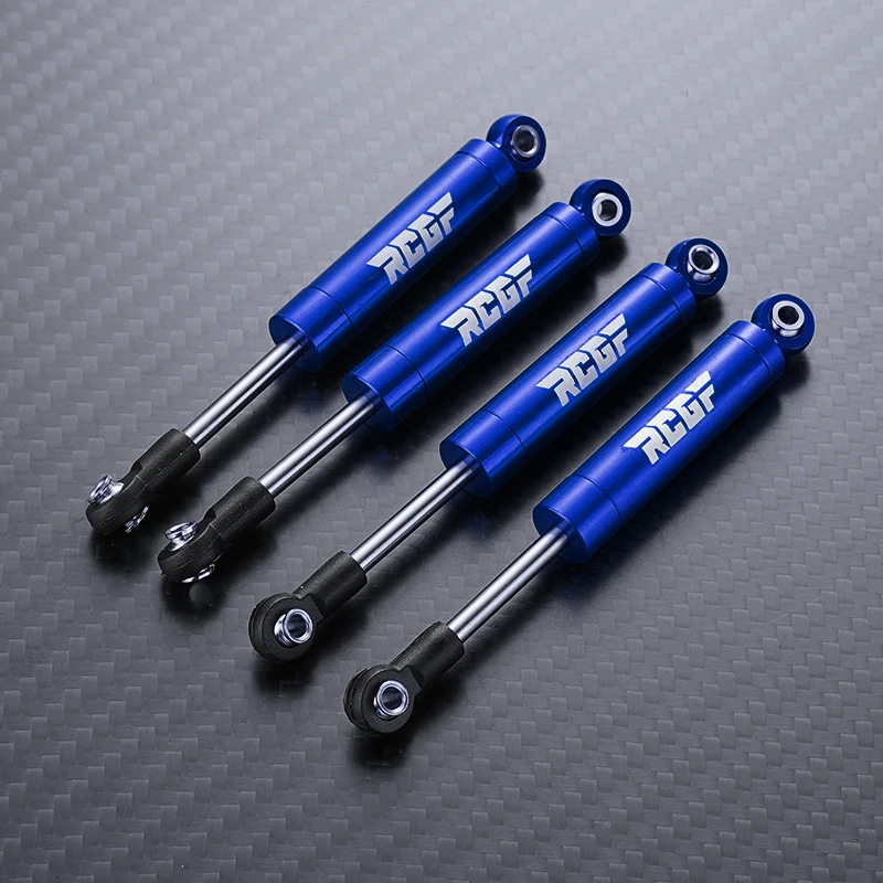 4pcs Front/Rear Built In Spring Shock Absorber Damper for 1/18 Axial UTB18 Capra Trail Buggy RC Upgrade Aluminum Alloy Parts