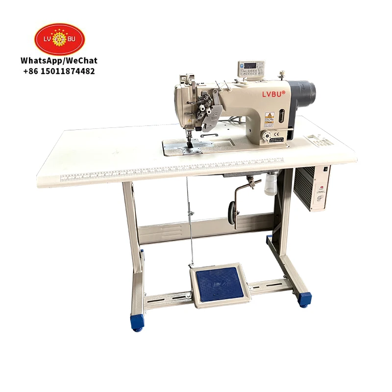 LVBU automatic thread cutting two-needle industrial automotive floor mat sewing machine