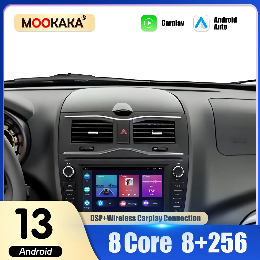 7“  Android  For Lada Granta Cross 2018 2019 Car Radio Multimedia Player Navigation GPS Stereo Auto Head Unit No 2Din DSP 4G