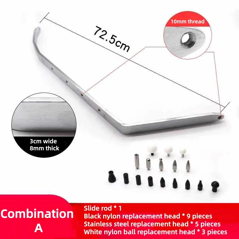 Automobile Dent Repair Slider Plate Repair Tool Body Repair Lever Body Convex and Concave Restoration Slider Set Portable