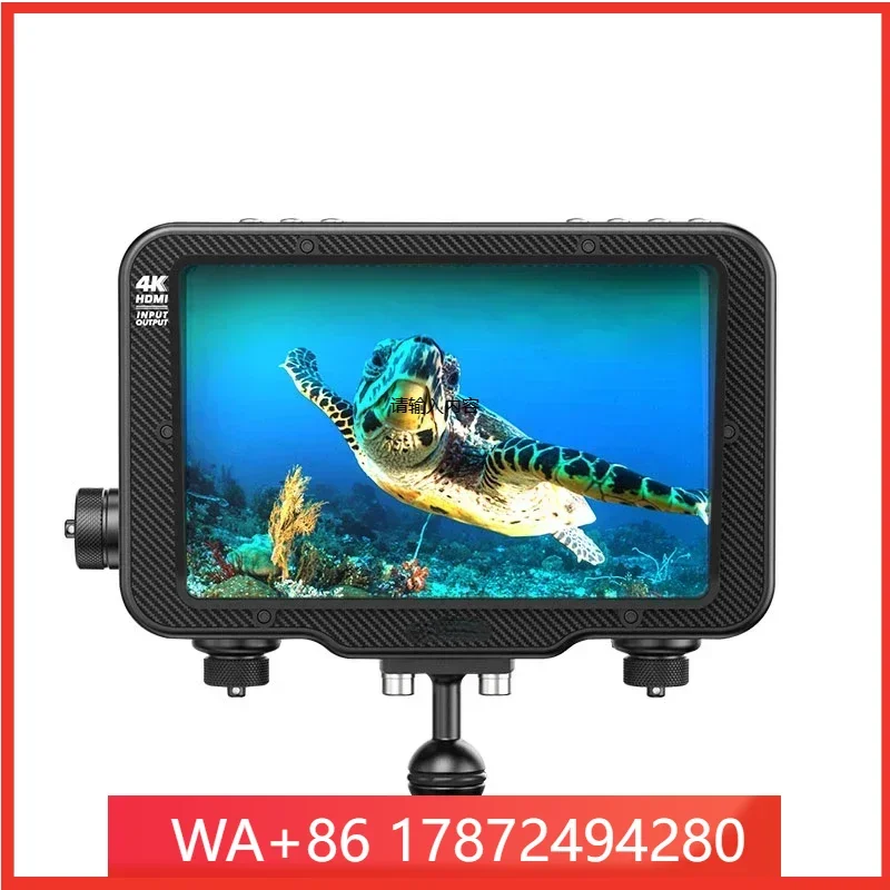 Sui For WEEFINE WED-7 PRO Professional High-definition Waterproof Equipment With 4 K Underwater External 7-inch Displ