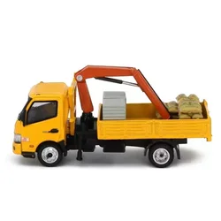 Tiny 1:76 Hi-no 300 Crane Lorry NO.170 Alloy Simulation Model Car