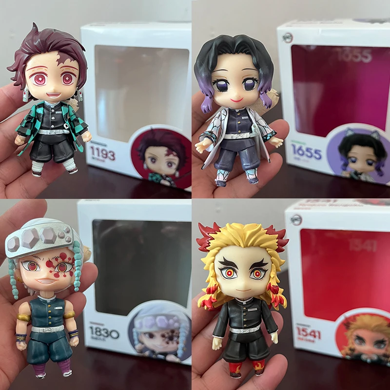

Аниме-фигурка Demon Slayer Kyoujurou 1541 Kochou Shinobu 1655 Tanjirou 1193 Uzui Tengen 1830, экшн-фигурка, модель игрушки, подарки