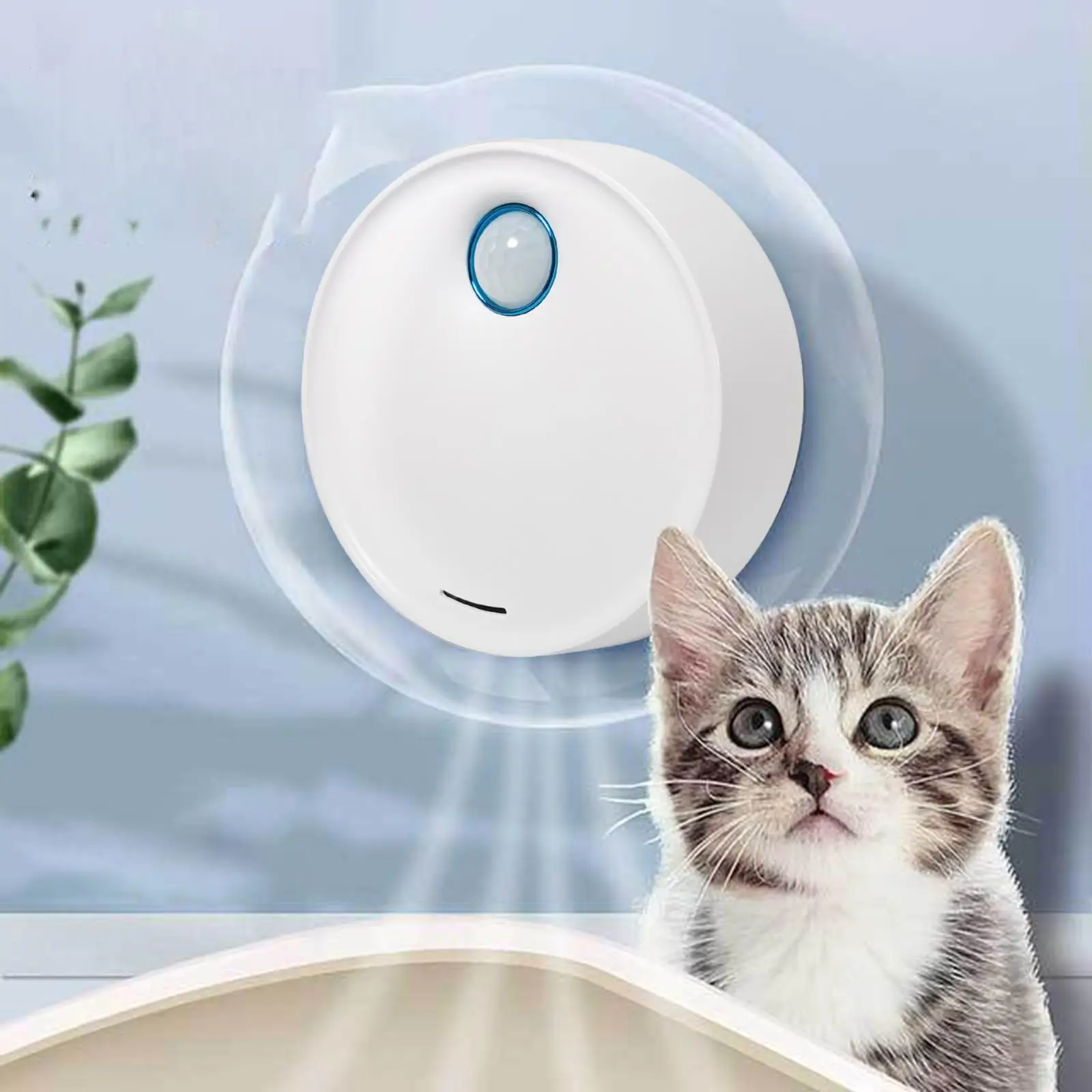 Cat Litter Odor Unscented Odor Removal Smell Remover Portable for Bathroom Cat Toilet Small Area Kitchen Wardrobe