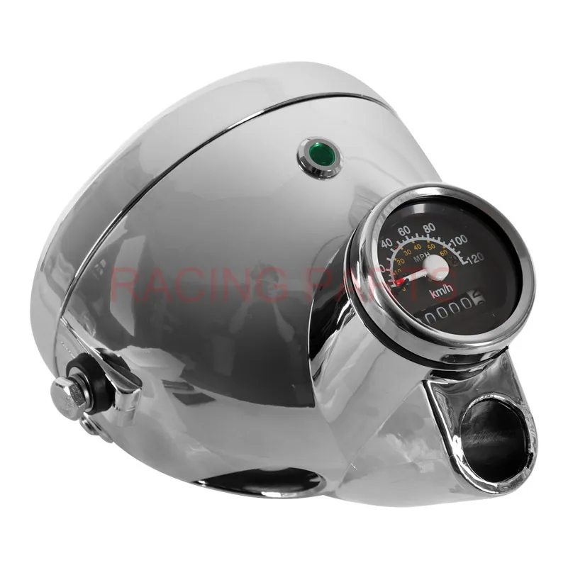 12V 35W Single Indicator Headlight Head Light Silver For Z50 Z50R Z50J Monkey Bike Skyteam Z50 Little Monkey Small Motorcycle