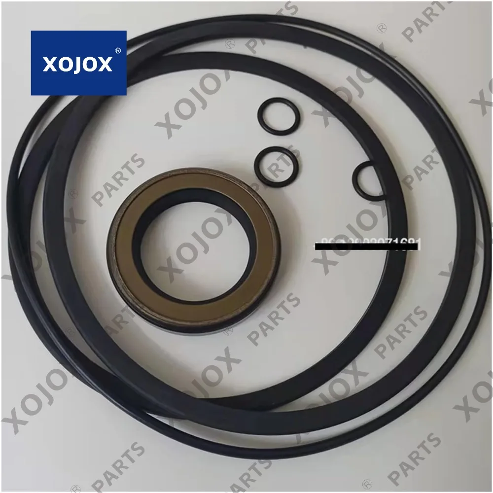 

XOJOX Excavator EX120-2 EX120-3 Travel Motor Seal Kit Final Drive Travel Motor Repair Kit(Size:Stand Quality)