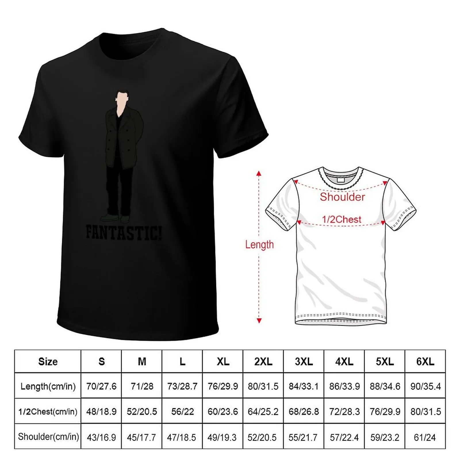 The 9th Doctor: Fantastic! T-Shirt Basic Casual Wear Short Sleeve Top