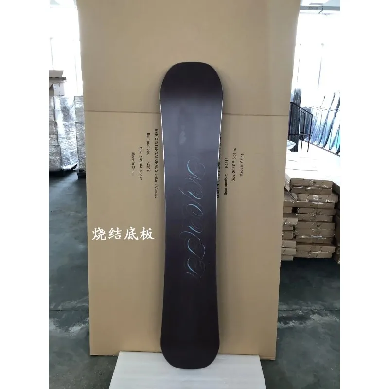 155Cm Professional All-round Veneer Sintered Carbon Fiber Snowboard