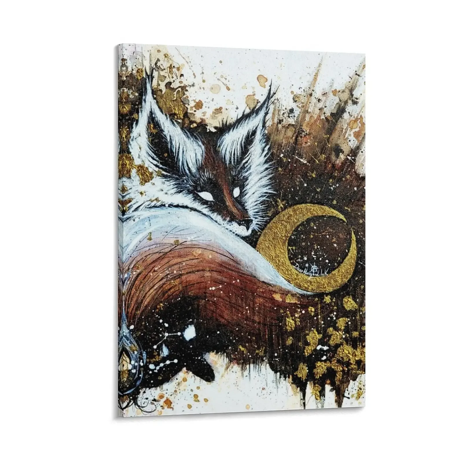 

Moonkeeper Canvas Painting decorative wall poster stickers & posters modern home decoration