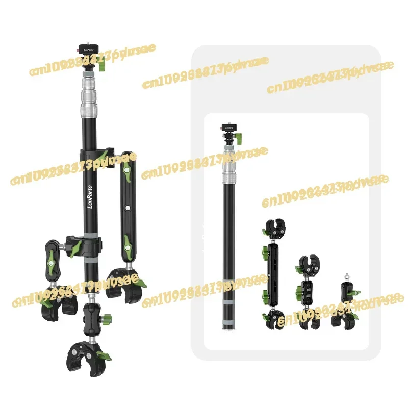 NEW Aluminum Alloy Invisible Extended Flexible Selfie Stick For Insta360 X3 GoPros Hero 11 Accessories Action Camera Extension P