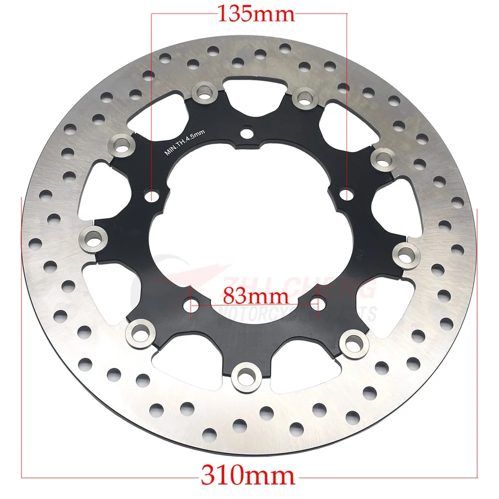 310mm Front Brake Disc Rotor For SUZUKI DL650 V-Strom X ABS 2007-2021 DL1000 V-Strom ABS 2014-2020 DL1050 V-Strom 2014-2021