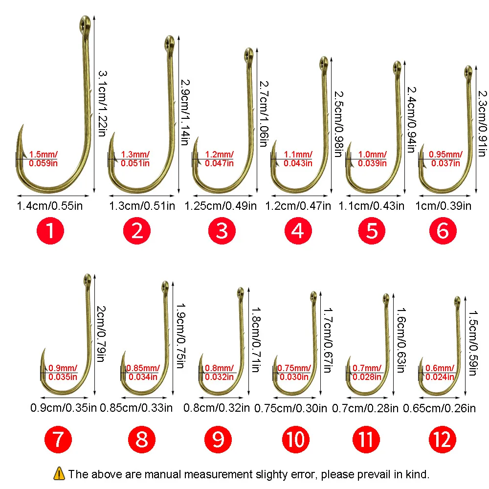 12 Boxes Barbless Fishing Hooks Lure Sea Hooks Long Cast Anti-release Hooks Saltwater Freshwater Fishing Tackle