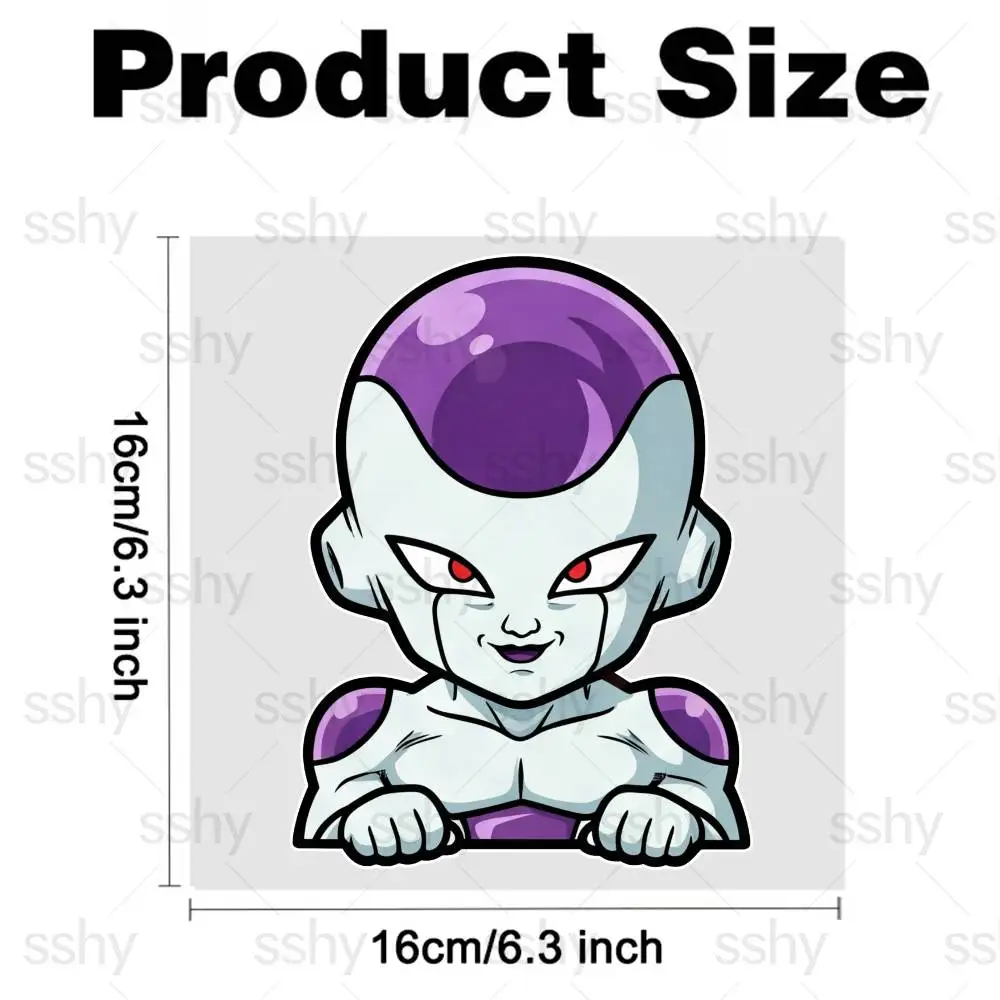 DRAGON BALL GOKU Funny High Visibility Reflective Waterproof Decal Scratch Hide Sticker Fit Car Motorcycle Helmet Refrigerator