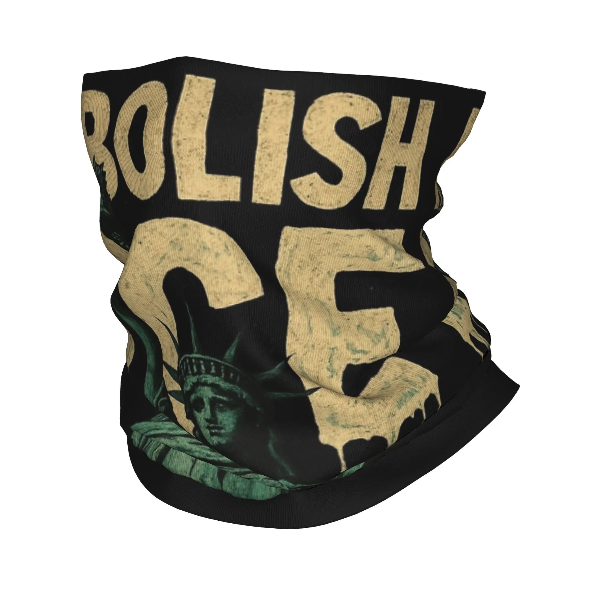 

Abolish Ice Protest Bandana Neck Cover Printed Face Scarf Multifunctional Cycling Scarf Cycling for Men Women Adult Washable