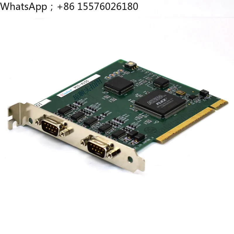 Interface PCI-4155 Desktop Computer PCI To RS232C Industrial Serial Port Card Nine-pin COM Dual Channel