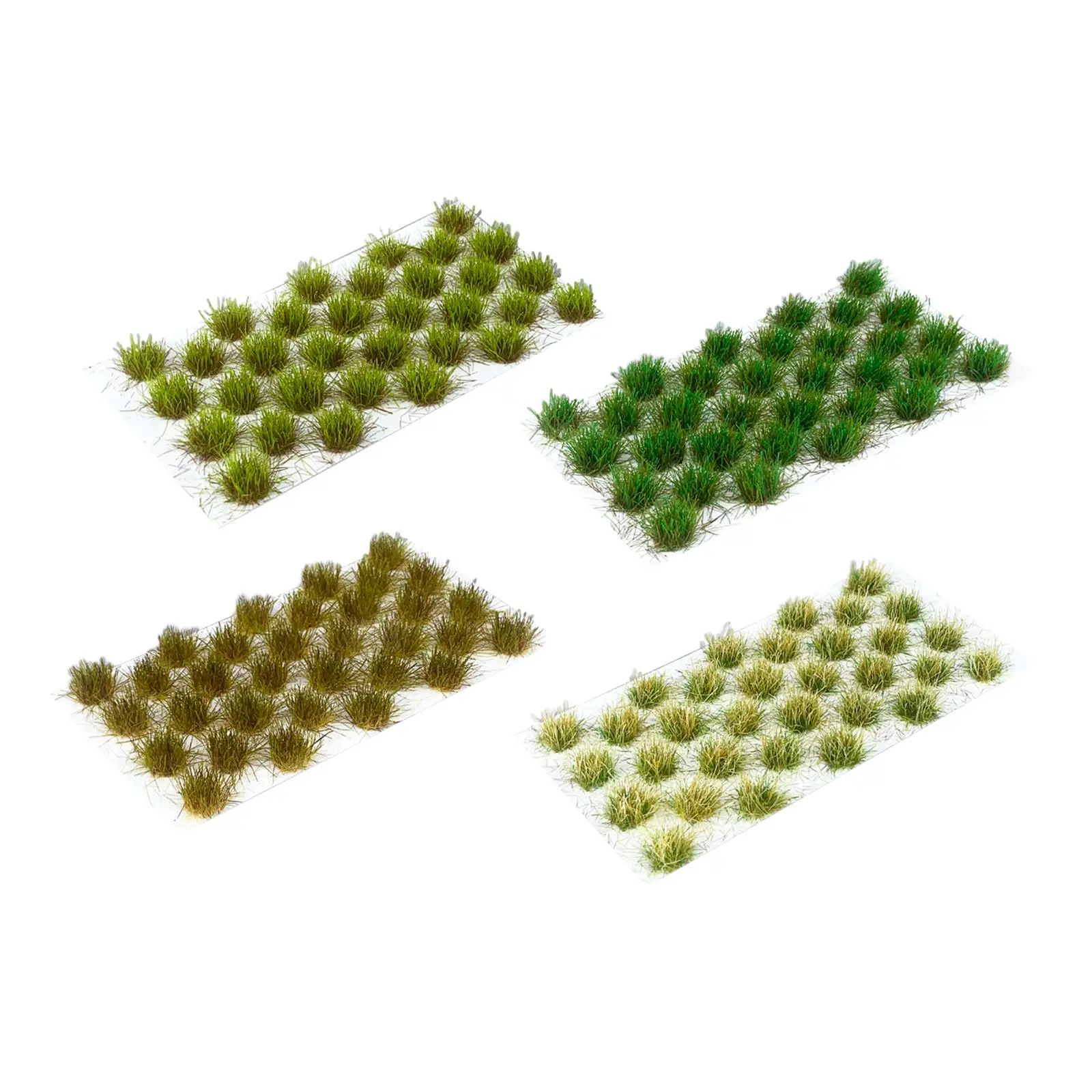 Static Grass Tufts Miniature Artificial Grass for Scenery Landscape Tabletop