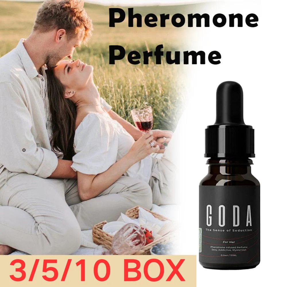 

Аромат GODA The Sense Of Seduction Allure для женщин, с феромонами, 3/5/10 штук в упаковке, арабские масляные духи.