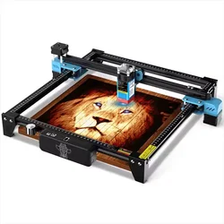 TWO TREES TTS 5.5W Easy Assemble APP Connect 30000mm/min Speed Aluminum Alloy Body Hot Sale tts-55 pro laser engraving machine