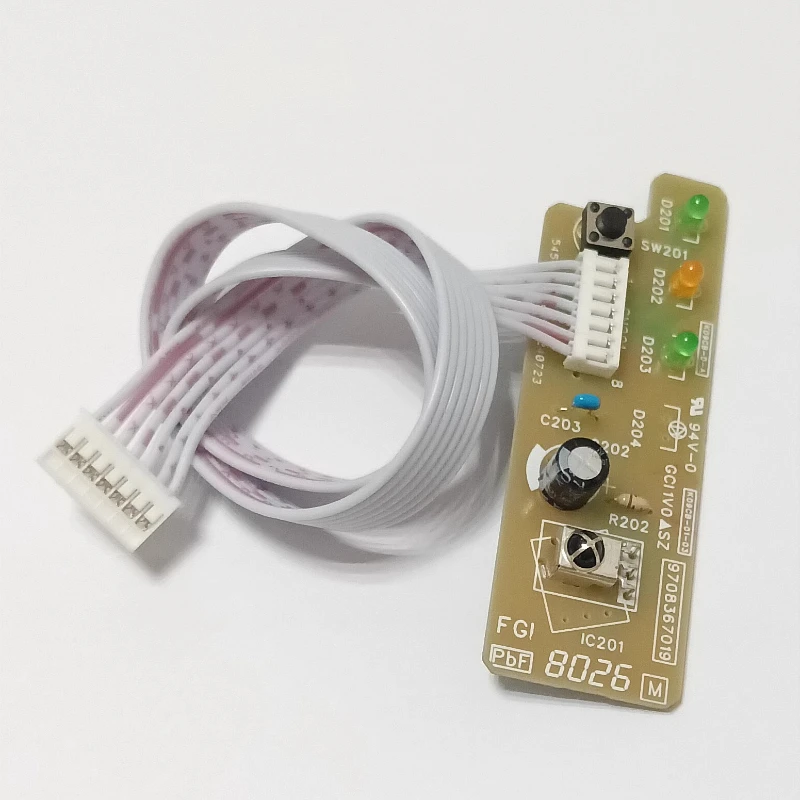 high quality1PC for Fujitsu Air Conditioner Remote Control Signal Receiver Board ASQG24KLCA KFR-72G/Bokla K09CB-01-03