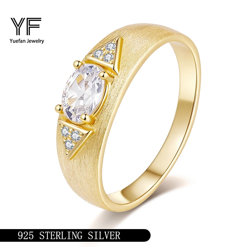 

1-carat oval-shaped moissanite women's ring S925 sterling silver brushed and polished, an elegant engagement ring