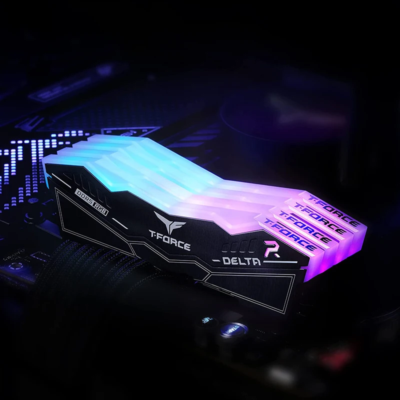 TEAMGROUP T-Force デルタ RGB DDR5 Ram 32GB(2x16GB) /(32GBX2