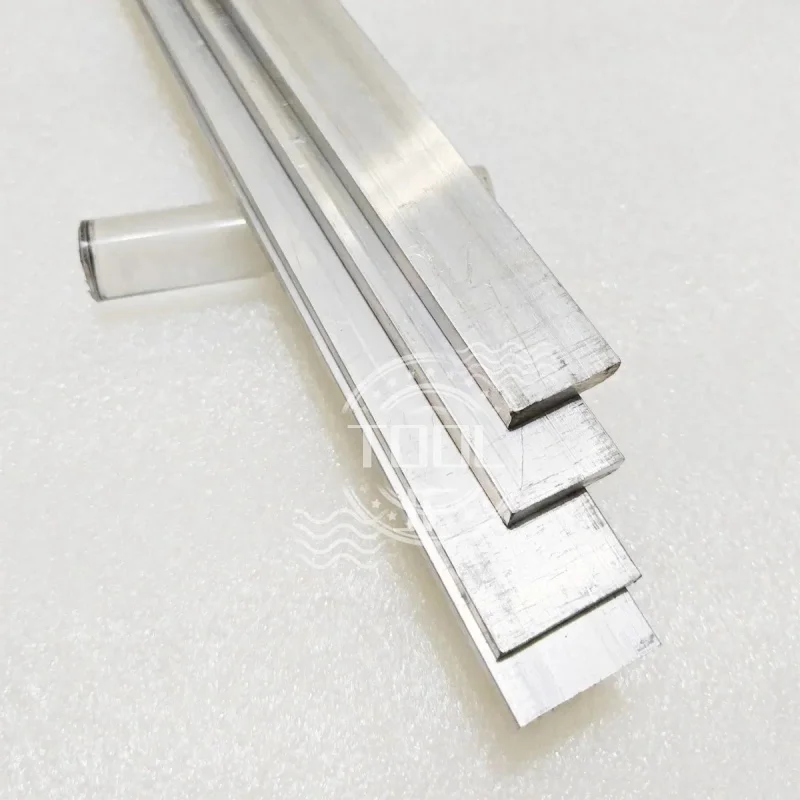 

6061 Aluminum Flat Bar Strip, Alloy Sheet & CNC Metal Block - Solid Stock Thicknesses: 3/4/5/6/8mm