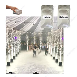 1-200Bags/Lot Ti Powder for Cold Spark Machine 200g Wedding Party Dust MSDS Certification Stage Light Party DJ Bride SFX Event