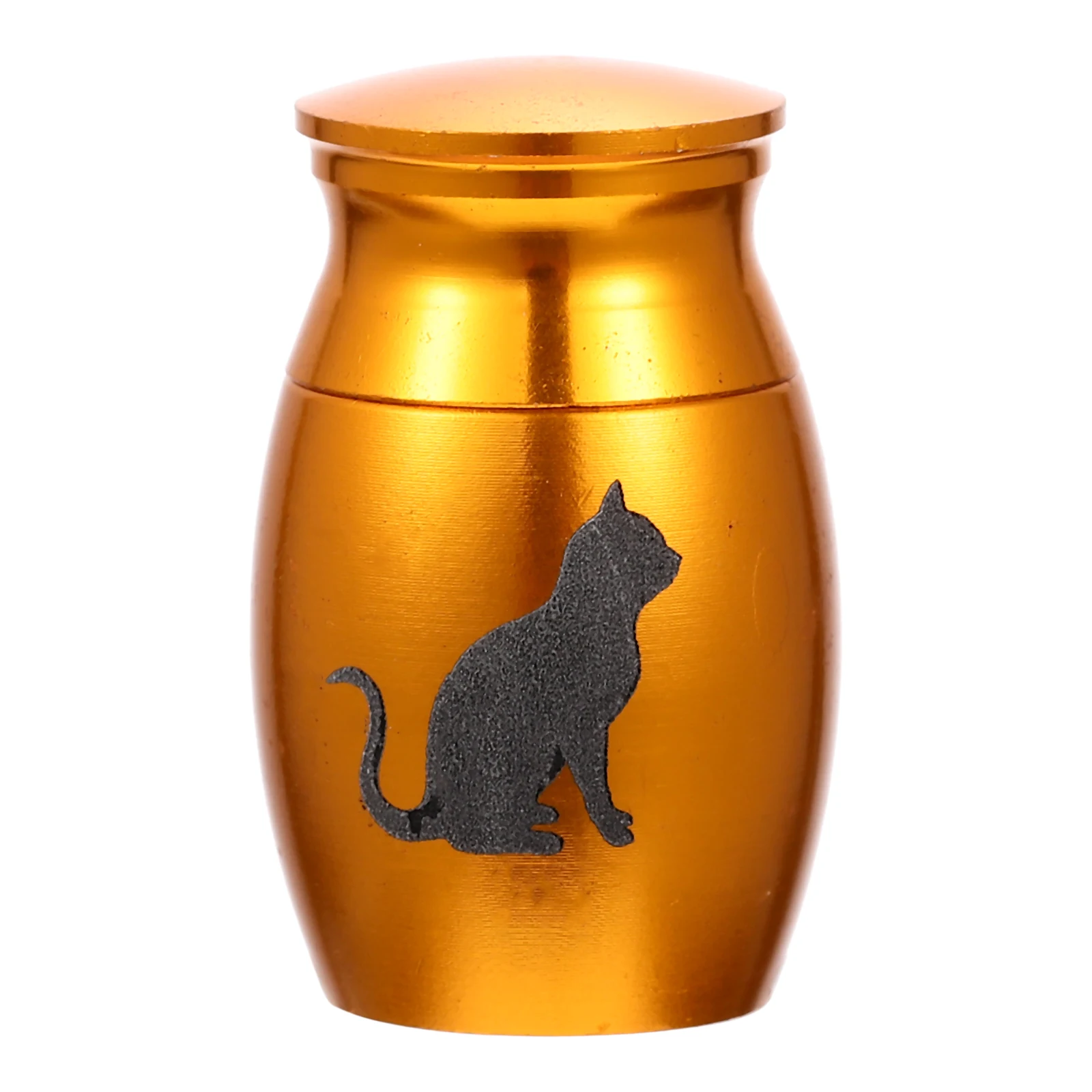 

Pet Cremation Urn Stainless Steel Ashes Keepsake Memorial Box for Cats Dogs Durable Corrosion Resistance Home Decor Bedroom
