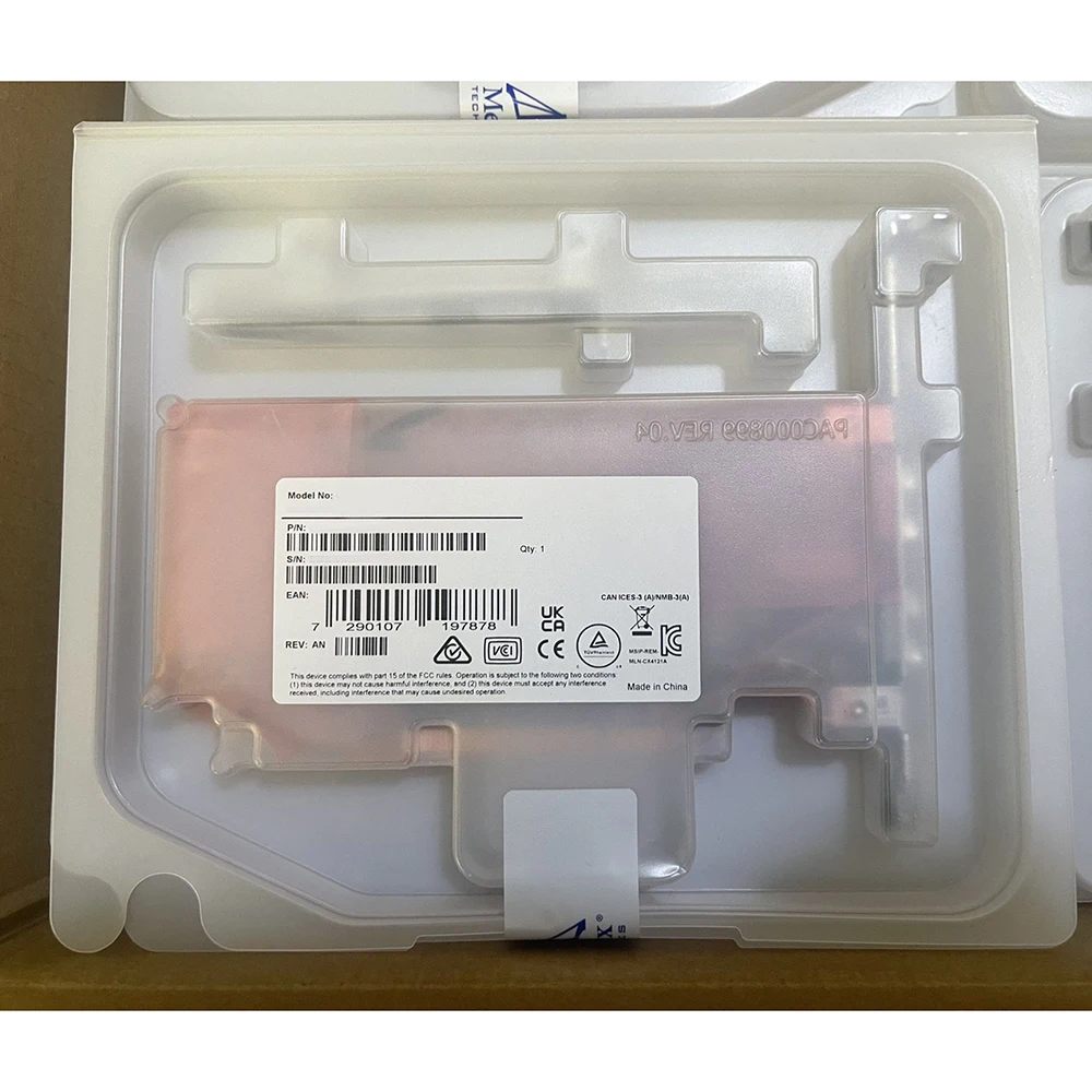 

Новая двухпортовая сетевая карта NIC CX512A MCX512A-ACUT ConnectX-5 10/25GbE PCIe 3.0 x8 работает отлично, быстрая доставка, высокое качество