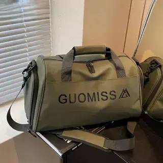 large-capacity-sports-fitness-bag-for-men-and-women-handheld-travel-bag-short-trip-men's-business-trip-separate-wet-and-dry