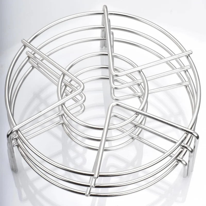 Rack de vapor 7 polegadas trivet panela de pressão elétrica de aço inoxidável suporte panela instantânea