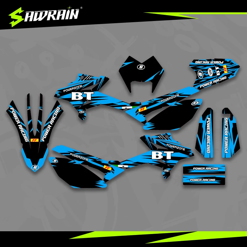 

Sawrain Motorcycle Graphics Backgrounds Decal Stickers Kits for 11-20 BETA RR 04