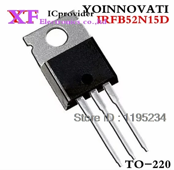 10pcs/lot IRFB52N15D FB52N15D FB52N15  IC Best quality