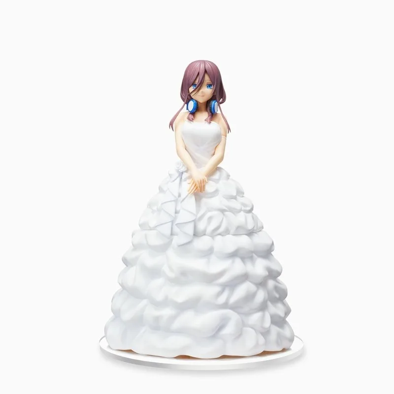 In Stock Genuine SEGA Gotoubun No Hanayome ∬ Nakano Miku SPM Figure Hanayome Ver Anime Figure Garage Kit Anime Cartoon Kawaii