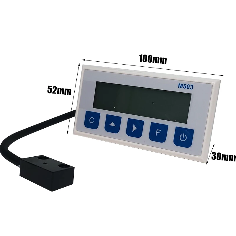 Imagem -03 - Sistema Integrado de Display de Medição Integrado Micro Balança Magnética tipo Quase Absoluto Display Led de Fontes Independentes M503